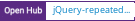 Open Hub project report for jQuery-repeatedclick-plugin
