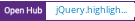 Open Hub project report for jQuery.highlightRegex