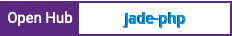 Open Hub project report for jade-php