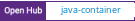 Open Hub project report for java-container