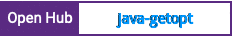 Open Hub project report for java-getopt
