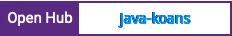 Open Hub project report for java-koans