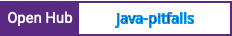 Open Hub project report for java-pitfalls
