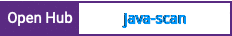 Open Hub project report for java-scan