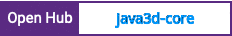 Open Hub project report for java3d-core