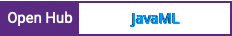 Open Hub project report for JavaML