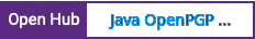 Open Hub project report for Java OpenPGP Card Driver
