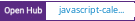 Open Hub project report for javascript-calendar-engine