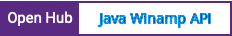 Open Hub project report for Java Winamp API