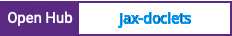 Open Hub project report for jax-doclets
