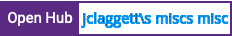 Open Hub project report for jclaggett's misc