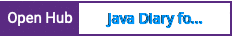 Open Hub project report for Java Diary for GUI and ncurses