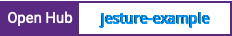 Open Hub project report for jesture-example