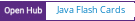 Open Hub project report for Java Flash Cards