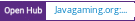Open Hub project report for Javagaming.org: Scroller