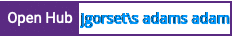 Open Hub project report for jgorset's adam