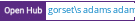 Open Hub project report for jgorset's adam