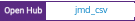Open Hub project report for jmd_csv