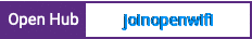 Open Hub project report for joinopenwifi