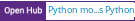 Open Hub project report for Jon's Python modules