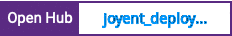 Open Hub project report for joyent_deployment