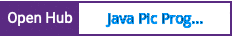 Open Hub project report for Java Pic Programmer(Series 16F628 pic)