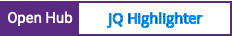 Open Hub project report for jQ Highlighter