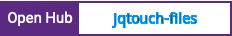 Open Hub project report for jqtouch-files