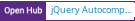 Open Hub project report for jQuery Autocomplete