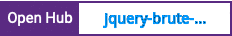 Open Hub project report for jquery-brute-select