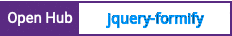 Open Hub project report for jquery-formify