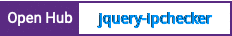 Open Hub project report for jquery-ipchecker