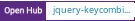 Open Hub project report for jquery-keycombinator