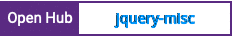 Open Hub project report for jquery-misc