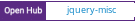 Open Hub project report for jquery-misc