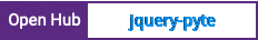 Open Hub project report for jquery-pyte