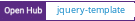 Open Hub project report for jquery-template