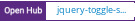 Open Hub project report for jquery-toggle-select-js