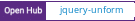 Open Hub project report for jquery-unform