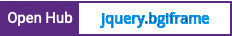 Open Hub project report for jquery.bgiframe