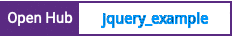 Open Hub project report for jquery_example