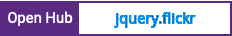 Open Hub project report for jquery.flickr