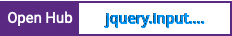 Open Hub project report for jquery.input.textslider.js