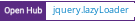 Open Hub project report for jquery.lazyLoader