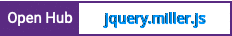 Open Hub project report for jquery.miller.js