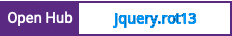 Open Hub project report for jquery.rot13