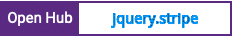 Open Hub project report for jquery.stripe