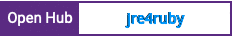 Open Hub project report for jre4ruby