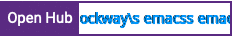 Open Hub project report for jrockway's emacs