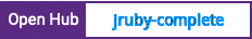 Open Hub project report for jruby-complete